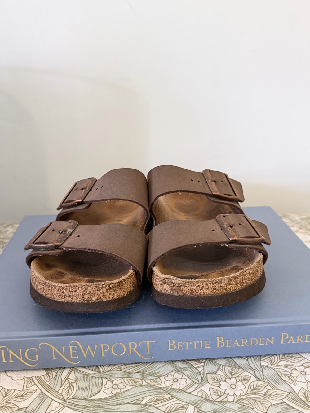 Birkenstock Arizona Two-Strap Sandals - Dark Brown eu 38 - Picture 2 of 7